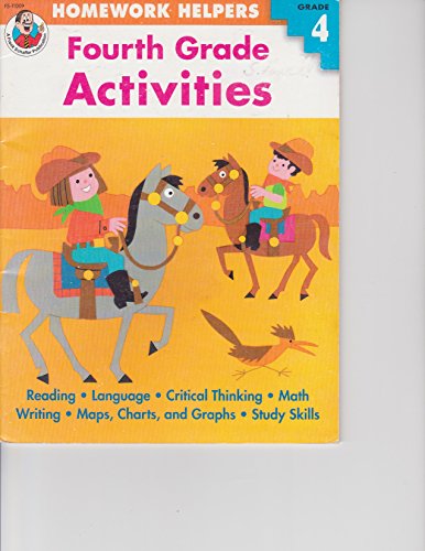 Beispielbild fr Fourth Grade Activities zum Verkauf von Wonder Book