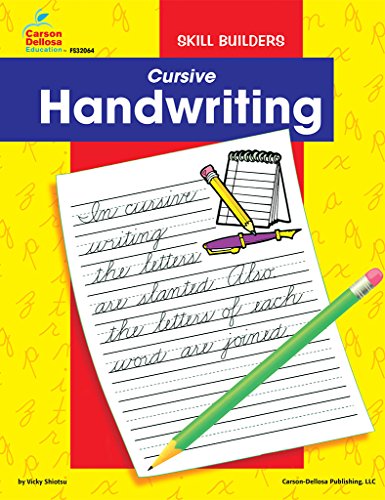 Stock image for Cursive, Grades 2 - 4 (Handwriting Skill Builders) for sale by Jenson Books Inc