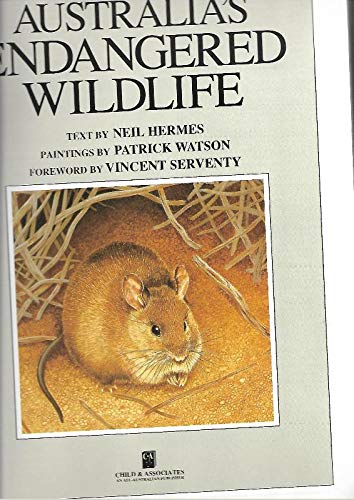 Imagen de archivo de Australia's Endangered Wild Life a la venta por BookstoYou