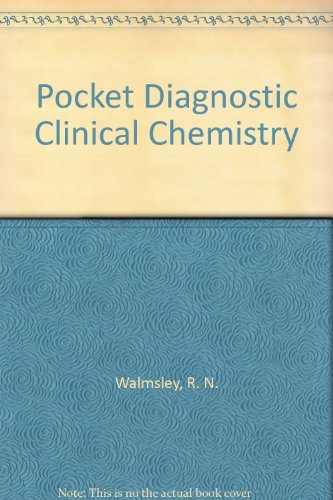 Beispielbild fr Pocket Diagnostic Clinical Chemistry zum Verkauf von Ammareal