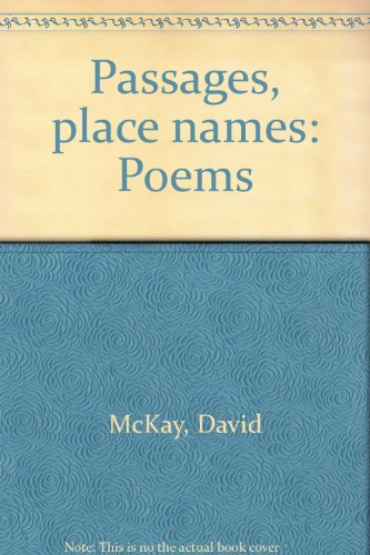 9780868103556: Passages, place names: Poems