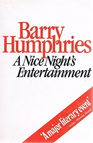 9780868190471: A Nice Night's Entertainment: Sketches and Monologues, 1956-81