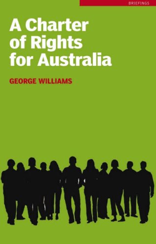 Stock image for A Charter of Rights for Australia (Briefings) for sale by Great Matter Books