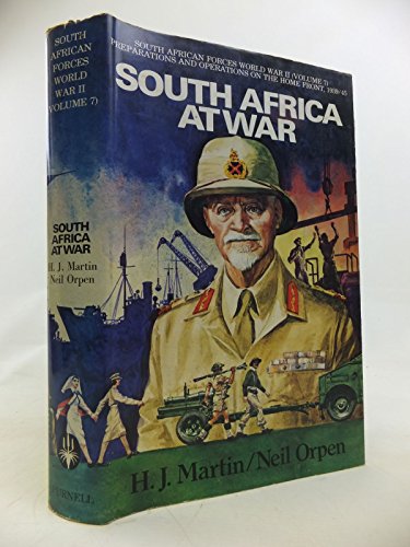 Beispielbild fr South Africa at War. Military and Industrial Organization and Operations in Connection with the Conduct of the War, 1939-1945. Volume 7 of the  South African Forces World War II  Series. zum Verkauf von Pringle Booksellers ABA