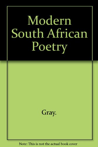 Imagen de archivo de Modern South African Poetry a la venta por Christison Rare Books, IOBA SABDA