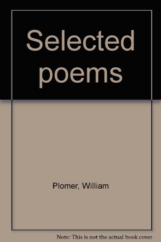 Stock image for Selected poems for sale by Blindpig Books