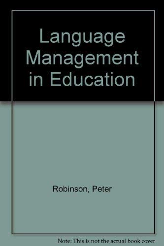 Language Management in Education: The Australian Context