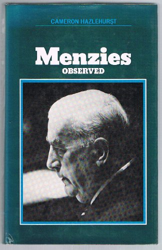 9780868613208: Menzies Observed
