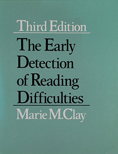 Beispielbild fr The early detection of reading difficulties zum Verkauf von Wonder Book