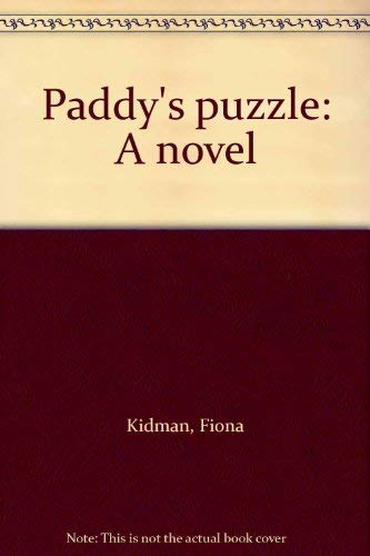 Imagen de archivo de Paddy's puzzle: A novel a la venta por HPB-Emerald