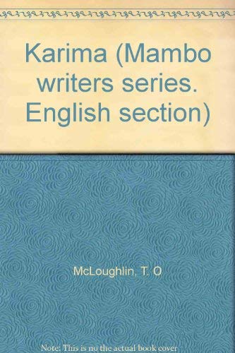 9780869223192: Karima (Mambo writers series. English section) by McLoughlin, T. O