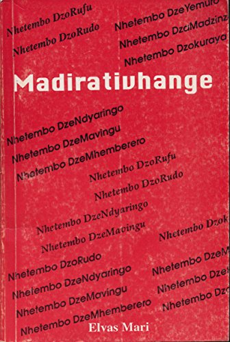 Imagen de archivo de MADIRATIVHANGE (isbn 0869226800) a la venta por Yesterday's Books