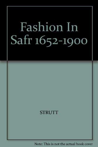 9780869610589: Fashion In Safr 1652-1900
