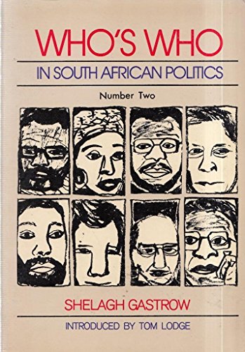 Imagen de archivo de Who's Who in South African Politics, No. 2 a la venta por Wonder Book