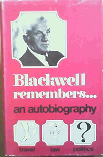 9780869780039: Blackwell Remembers