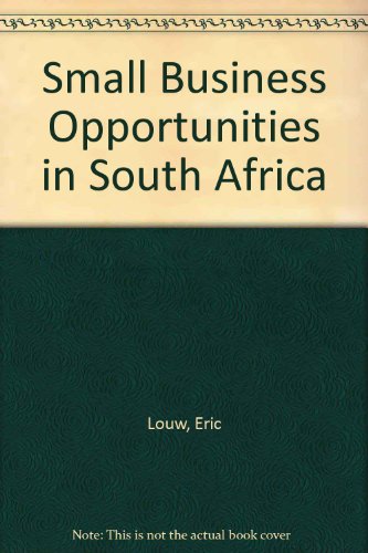 Stock image for Small Business Opportunities in South Africa for sale by madelyns books