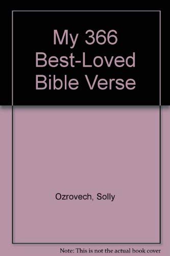 My 366 Best-Loved Bible Verses (9780869977651) by Ozrovech, Solly