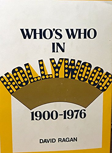 Stock image for Who's who in Hollywood, 1900-1976 for sale by HPB Inc.