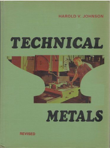 Beispielbild fr Technical Metals zum Verkauf von Better World Books