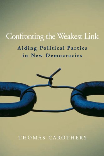 Stock image for Confronting the Weakest Link : Aiding Political Parties in New Democracies for sale by Better World Books: West