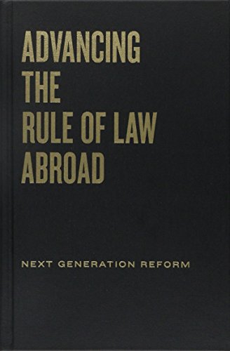 9780870033490: Advancing the Rule of Law Abroad: Next Generation Reform