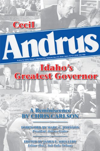 Stock image for Cecil Andrus: Idaho's Greatest Governor for sale by ThriftBooks-Dallas