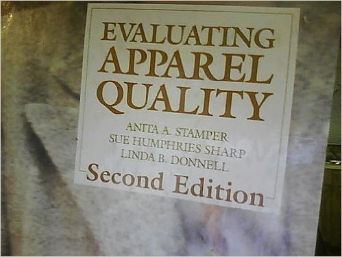 Imagen de archivo de Evaluating Apparel Quality a la venta por Hawking Books