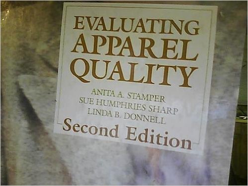 Stock image for Evaluating Apparel Quality for sale by Hawking Books