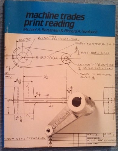 Imagen de archivo de Machine Trades Print Reading a la venta por Better World Books: West