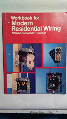 Stock image for Workbook for Modern Residential Wiring for sale by HPB-Emerald