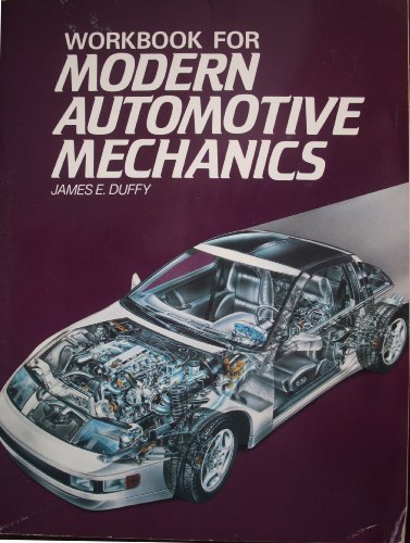 Imagen de archivo de Workbook for Modern Automotive Mechanics a la venta por Bingo Books 2