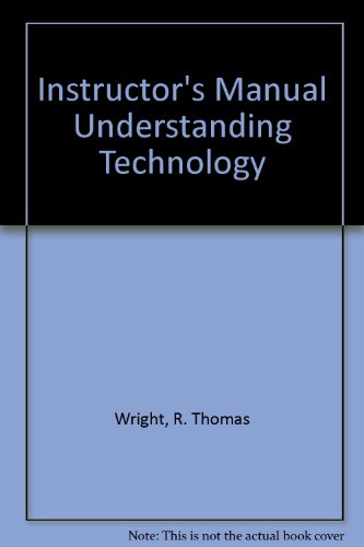 Stock image for Instructor's Manual Understanding Technology for sale by Allied Book Company Inc.