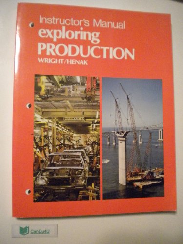 Stock image for Exploring Production/Instructor's Manual for sale by HPB-Red