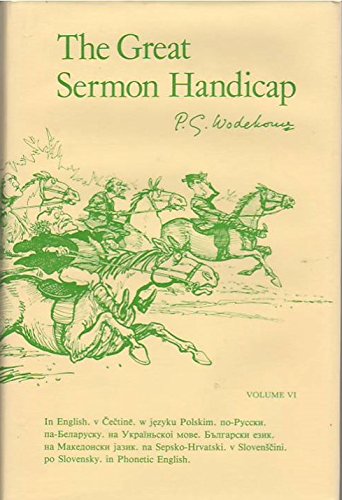 Imagen de archivo de The Great Sermon Handicap a la venta por Chequamegon Books