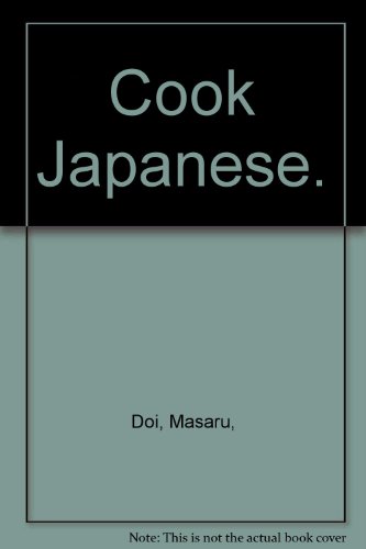 Beispielbild fr Cook Japanese zum Verkauf von Optical Insights