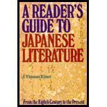 Beispielbild fr A readers guide to Japanese literature zum Verkauf von Green Street Books