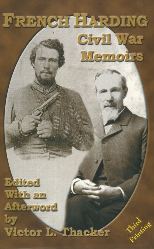 9780870126420: French Harding: Civil War Memoirs