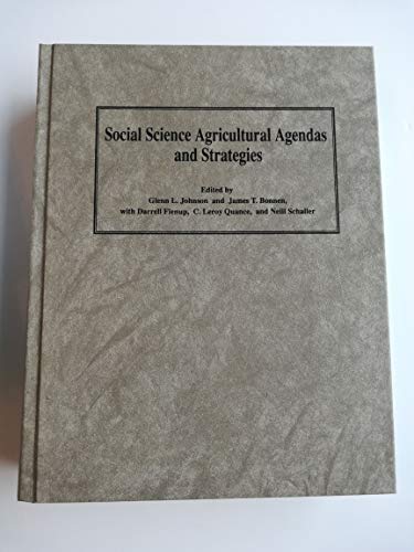 Stock image for Social Science Agricultural Agendas and Strategies for sale by HPB-Red