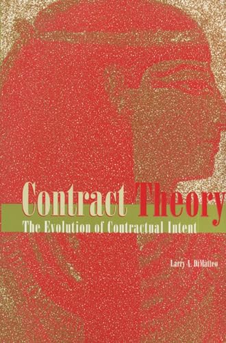 Stock image for Contract Theory : The Evolution of Contractual Intent for sale by Better World Books