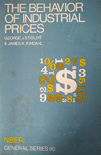 Beispielbild fr The Behavior of Industrial Prices (National Bureau of Economic Research [NBER] General Series ; No. 90) [Behaviour] zum Verkauf von Katsumi-san Co.