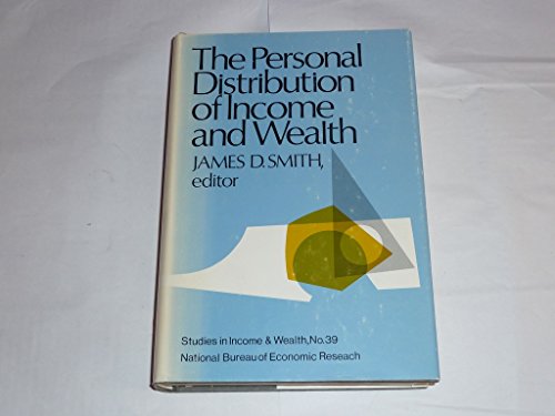 Imagen de archivo de The personal distribution of income and wealth (Studies in income and wealth ; v. 39) a la venta por Redux Books