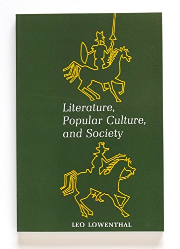 Stock image for Literature, Popular Culture, and Society for sale by HPB-Red