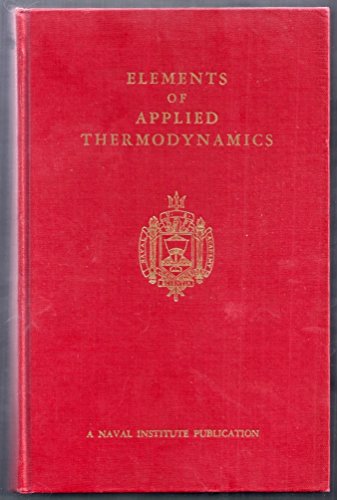 9780870211683: Elements of Applied Thermodynamics