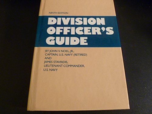 Beispielbild fr Division Officer's Guide zum Verkauf von Wonder Book