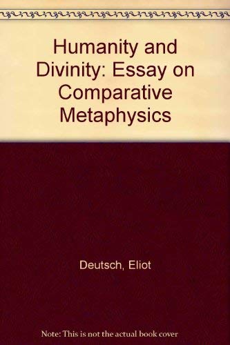 Beispielbild fr Humanity and Divinity : An Essay in Comparative Metaphysics zum Verkauf von Better World Books