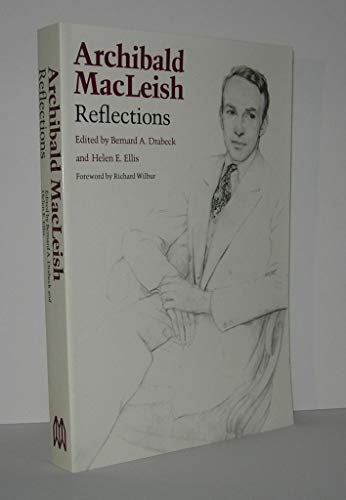 Stock image for Archibald MacLeish : Reflections for sale by Better World Books