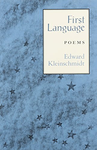 Beispielbild fr First Language (Juniper Prize for Poetry) zum Verkauf von Books From California