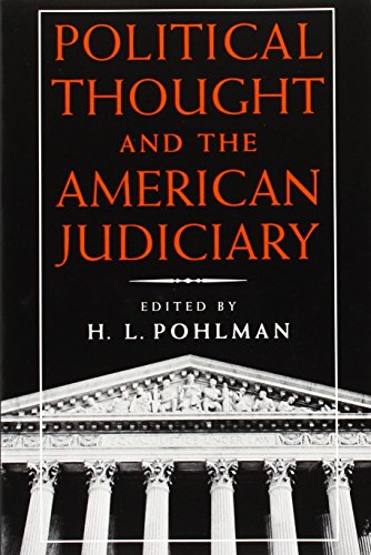 Beispielbild fr Political Thought and the American Judiciary zum Verkauf von text + tne