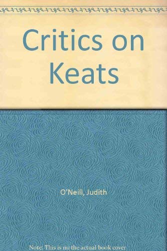 Beispielbild fr Critics on Keats zum Verkauf von Better World Books