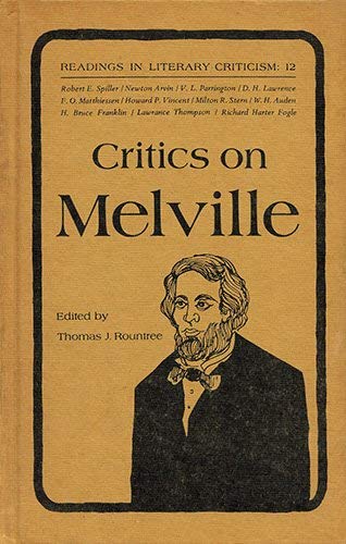 Imagen de archivo de Critics on Melville a la venta por Better World Books